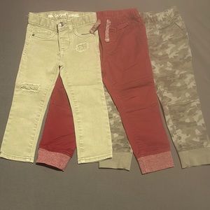Set of 3 Cat & Jack Pants. Two pairs Boy Joggers and one pair Girl Stetch Jeans
